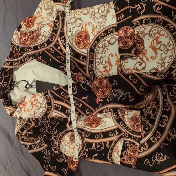 Baroque Print Blazer NWT - Picture 7 of 8